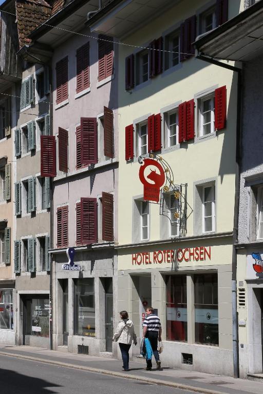 Hotel Roter Ochsen Золотурн Екстериор снимка